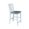 Whitewood Industries Solid Wood San Remo Counter Height Dining Stool - 24" Seat Height S05-102 - alternate 7